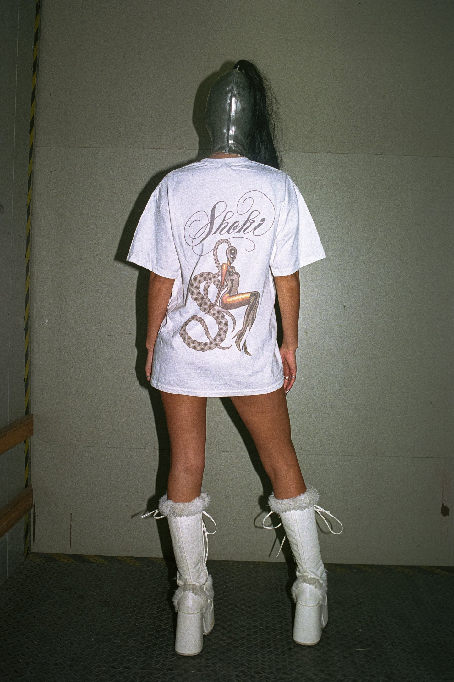 SHOKI LOGO T-SHIRT WHITE