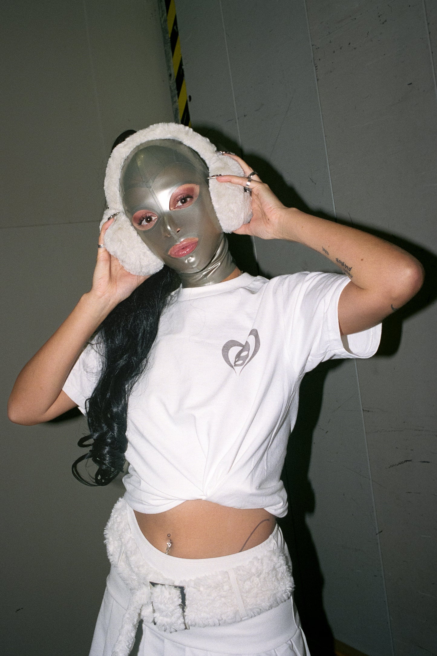 COZY SHOKI EAR WARMERS CREMEWHITE